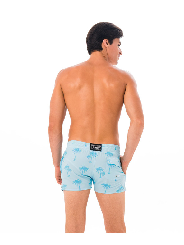 69slam Мъжки бански 69SLAM PALM BLUE