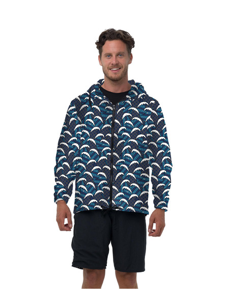 69slam Мъжко яке 69SLAM BATIK WAVES