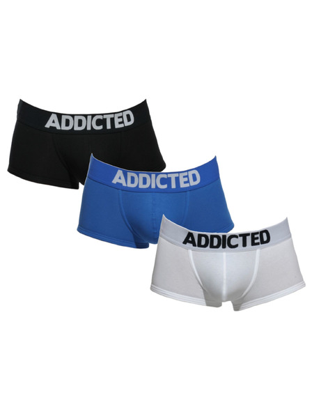 ADDICTED Комплект от три - мъжки боксерки Addicted многоцветни