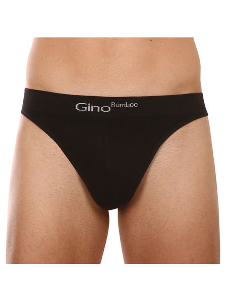 gino Мъжки танга Gino черна