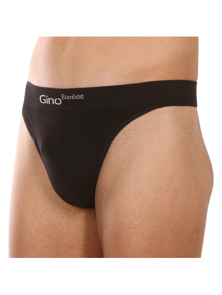 gino Мъжки танга Gino черна