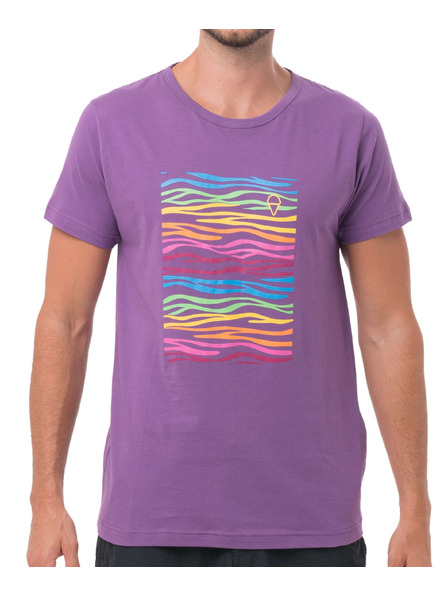 69slam Мъжка тениска 69SLAM ZEBRA NEON BE DIFFERENT