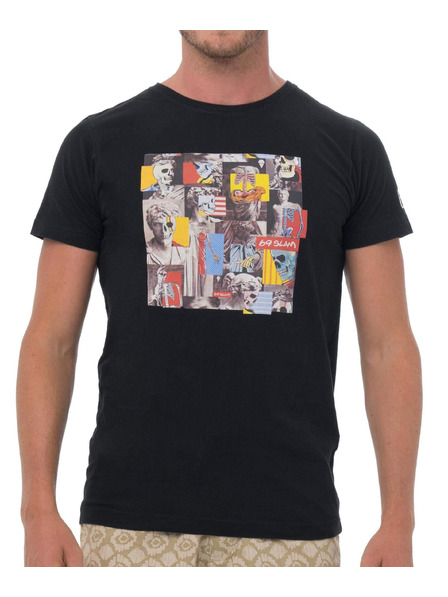 69slam Мъжка тениска 69SLAM SKULLAGE BLACK