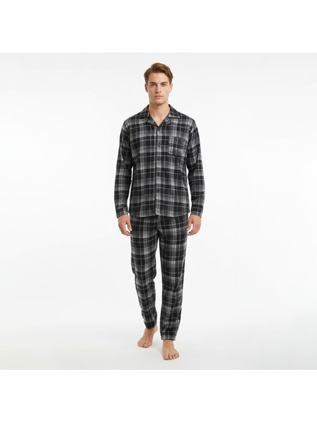Gianvaglia Мъжка пижама Gianvaglia многоцветна (2502/black)