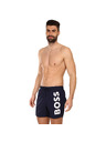 BOSS Тъмносин мъжки бански HUGO BOSS с октопод