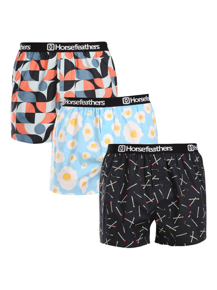 Horsefeathers Frazier 3pack Shorts Horsefeathers - сив
