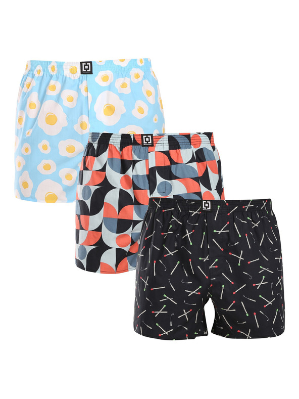 Horsefeathers Horsefeathers Manny 3pack Shorts - сив