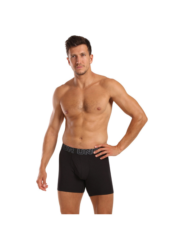 Under Armour Мъжки боксерки Under Armour M UA Perf Cotton 6in (3 бр.)