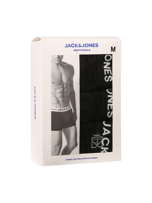 Jack & Jones Комплект от три черни боксерки Jack & Jones Anthony