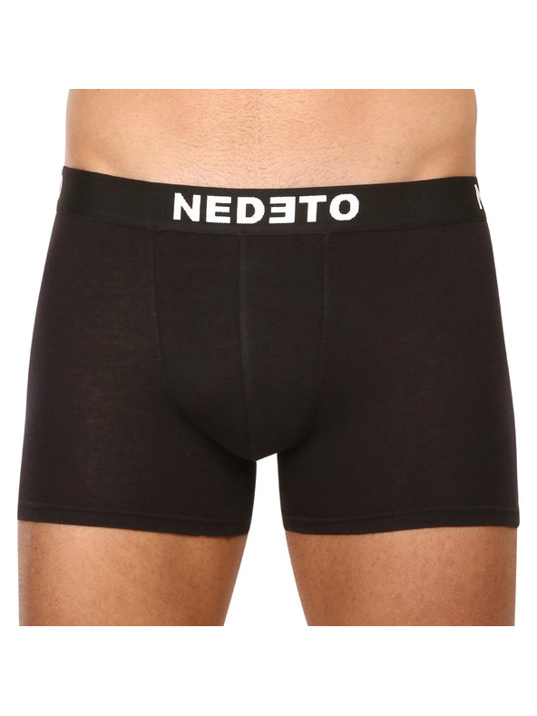 Nedeto Комплект от три мъжки боксерки в черно Nedeto
