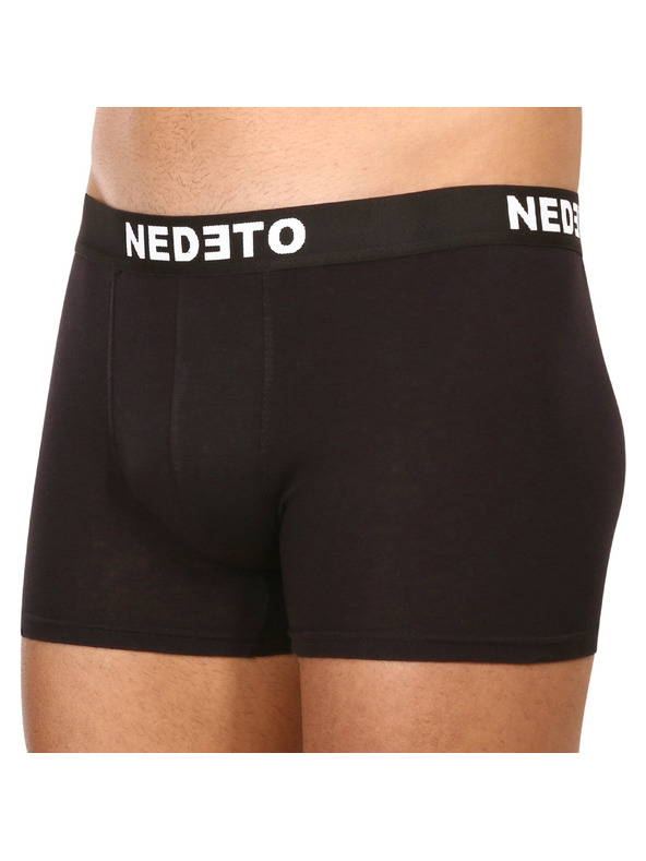 Nedeto Комплект от три мъжки боксерки в черно Nedeto