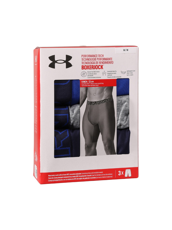 Under Armour Мъжки боксерки Under Armour M UA Perf Tech 9in (3 бр.)