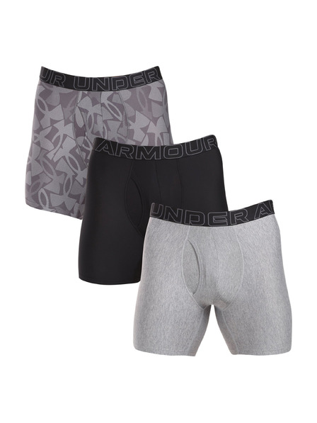 Under Armour Мъжки боксерки Under Armour M UA Perf Tech Nov 6in (3 бр.)