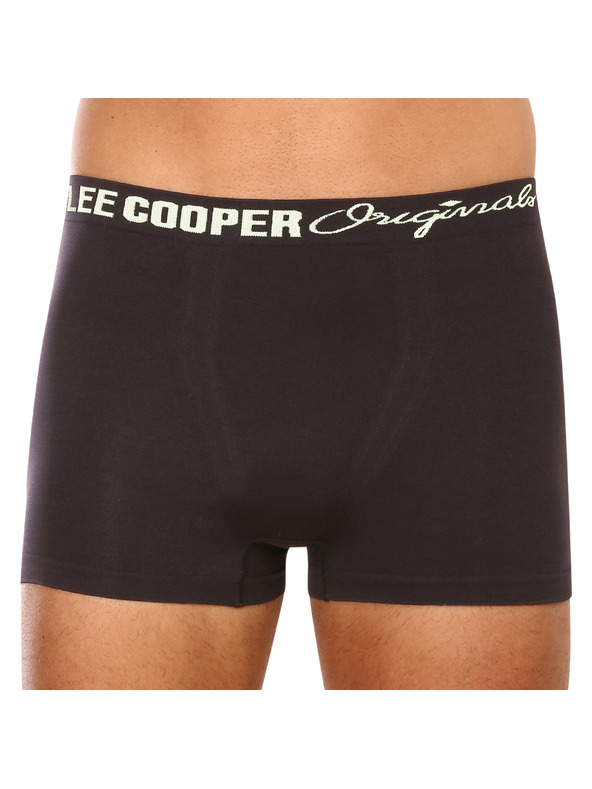 Lee Cooper Комплект от пет чифта мъжки черни боксерки Lee Cooper