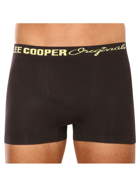 Lee Cooper Комплект от пет чифта мъжки черни боксерки Lee Cooper