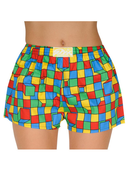 Styx Дамски къси панталони Styx art classic rubber plaid