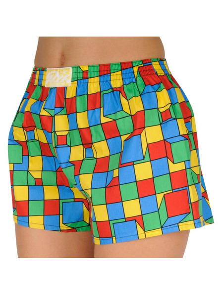 Styx Дамски къси панталони Styx art classic rubber plaid