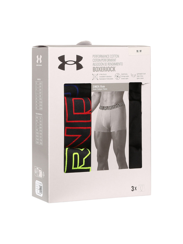 Under Armour Мъжки боксерки Under Armour M UA Perf Cotton 3in (3 бр.)