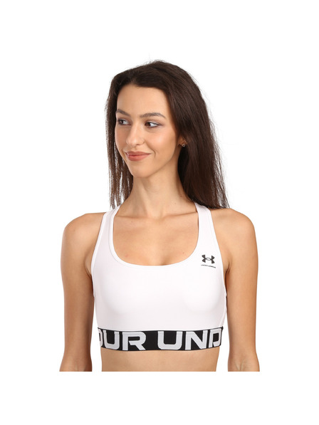 Under Armour Дамски сутиен Under Armour UA HG Mid Branded-WHT