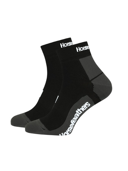 Horsefeathers Технически функционални чорапи Cadence - black