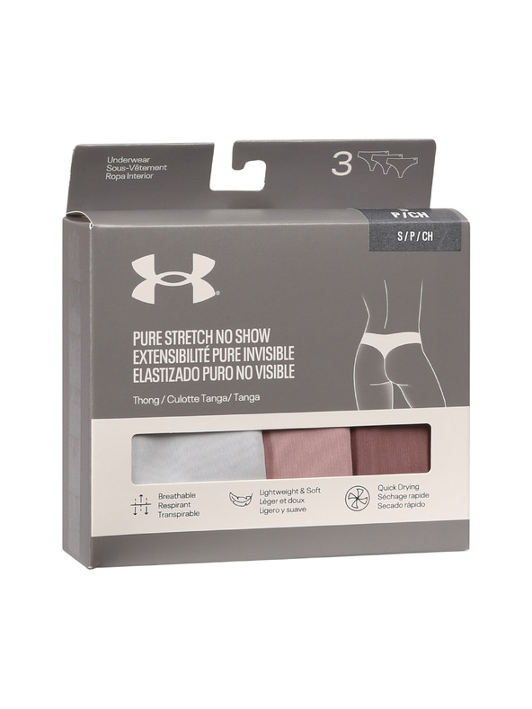 Under Armour Дамски string бельо Under Armour UA Pure Stretch NS (3 бр.)