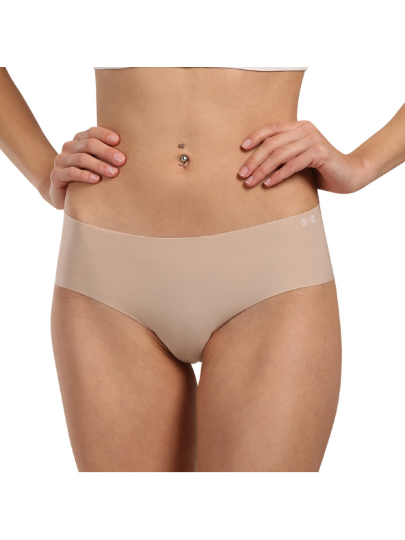 Under Armour Дамски хипстер Under Armour Ua Pure Stretch No Show Hipster-Solid -