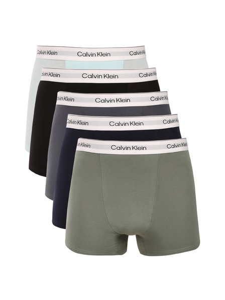 Calvin Klein Комплект от пет - мъжки боксерки Calvin Klein многоцветни