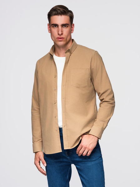Ombre Clothing Риза K700 - кафе Ombre Clothing