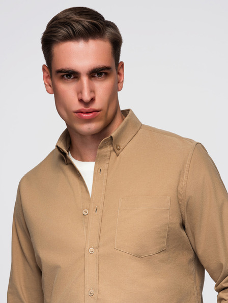 Ombre Clothing Риза K700 - кафе Ombre Clothing