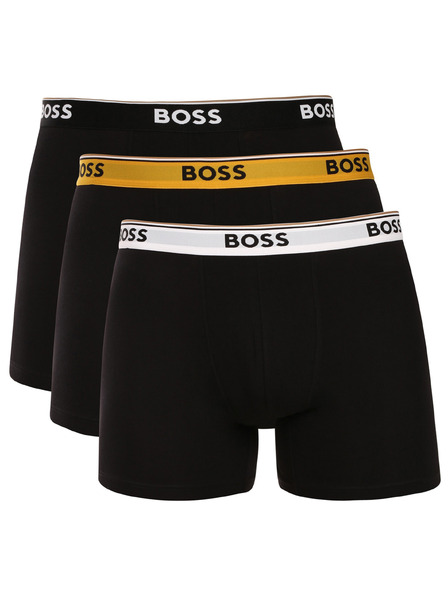 BOSS Комплект от три - мъжки боксерки BOSS черни