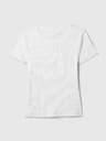 GAP Ребрести тениска с лого GAP
