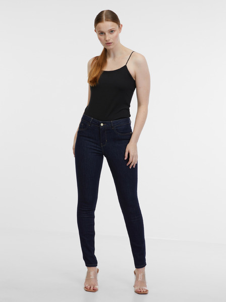 Orsay Тъмносини дамски jeggins дънки ORSAY
