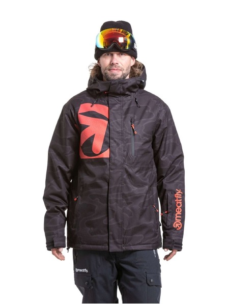 Meatfly Meatfly мъжко SNB & SKI яке Shader Morph Black
