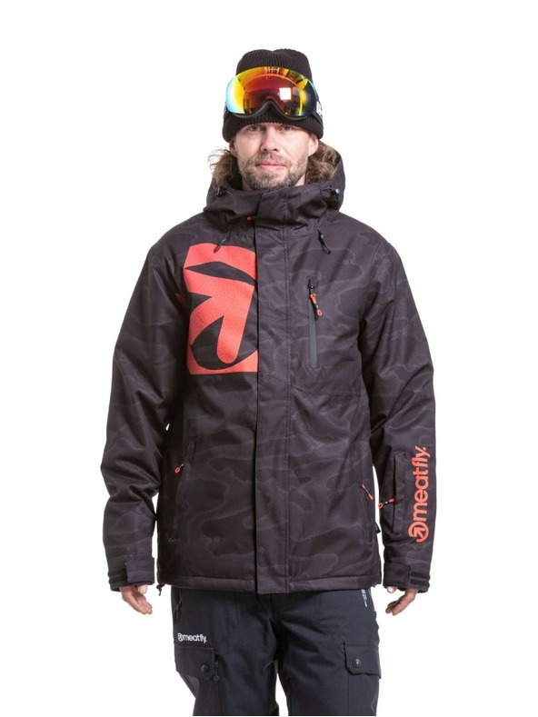 Meatfly Meatfly мъжко SNB & SKI яке Shader Morph Black