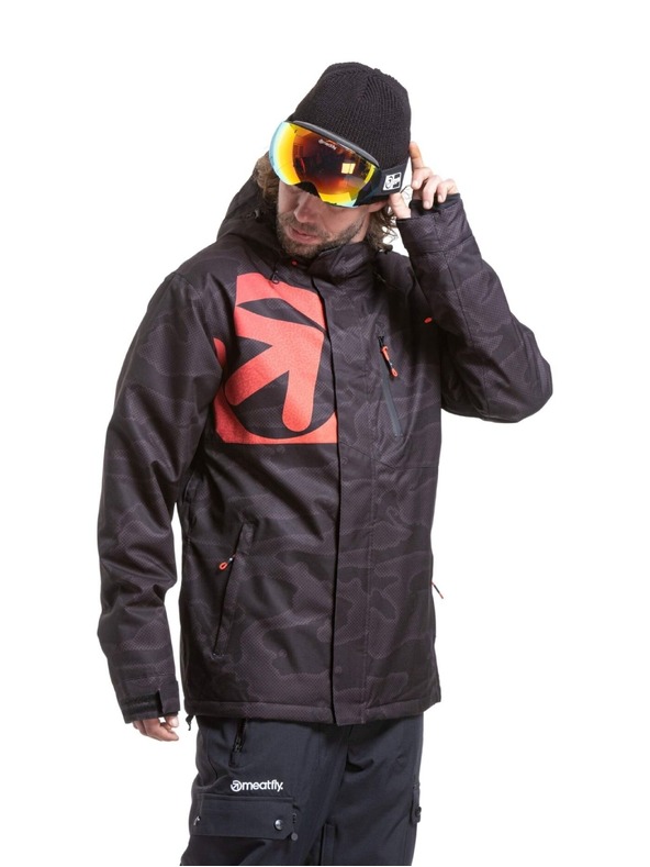 Meatfly Meatfly мъжко SNB & SKI яке Shader Morph Black