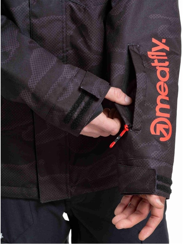 Meatfly Meatfly мъжко SNB & SKI яке Shader Morph Black
