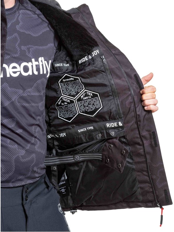 Meatfly Meatfly мъжко SNB & SKI яке Shader Morph Black