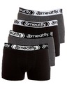 Meatfly Meatfly мъжки боксерки Balboa Boxershorts Four Pack Black/Grey Heather