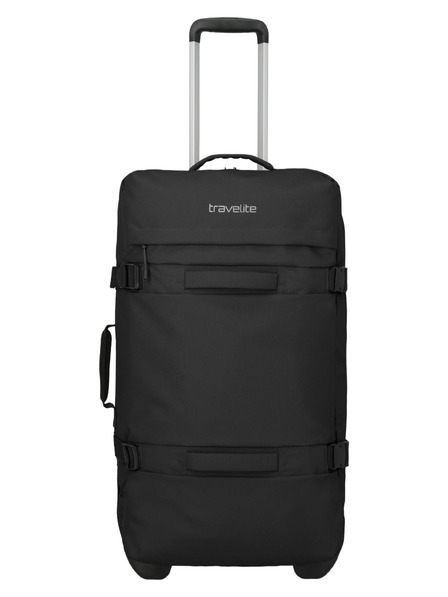 Travelite Пътна чанта Travelite Bolonia Wheeled Duffle L Black