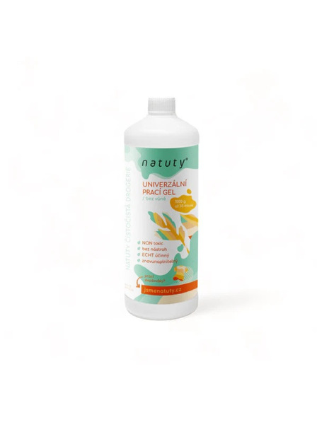 Natuty Универсален гел за пране Natuty без аромат 1000 ml