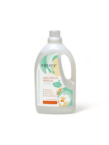 Natuty Омекотител за прането Natuty с аромат на лимон 1500 ml