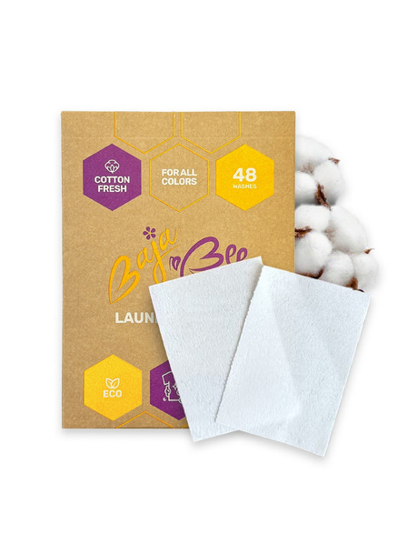 BajaBee Прахови таблетки BajaBee cotton fresh 48 бр.