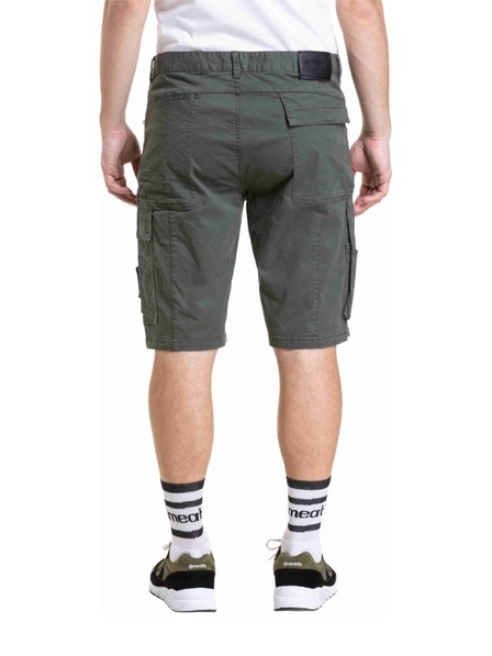 Meatfly Мъжки шорти Meatfly Formis Bronze Green
