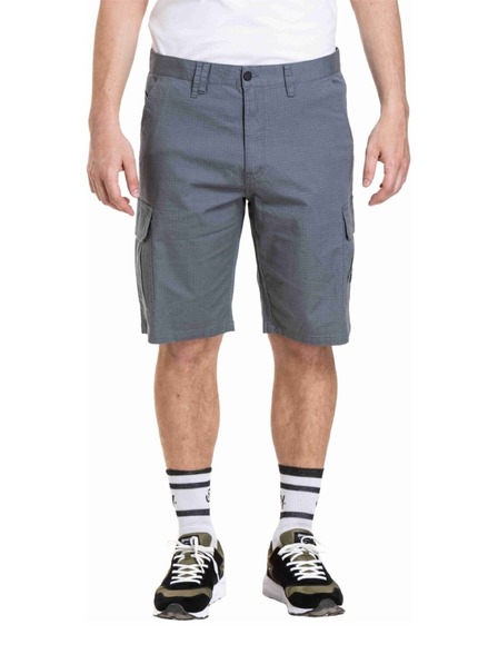 Meatfly Мъжки шорти Meatfly Syndrom Grey Ripstop