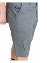Meatfly Мъжки шорти Meatfly Syndrom Grey Ripstop