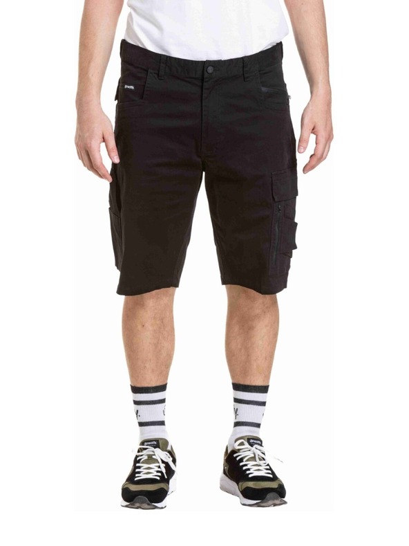 Meatfly Мъжки шорти Meatfly Formis Black