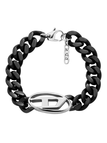 Diesel Унисекс стоманен браслет Diesel Oval D Logo DX1611931