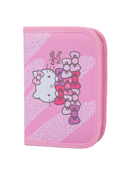 BAAGL  BAAGL Училищен пенал едноетажен Hello Kitty Sweet Leopard GRS
