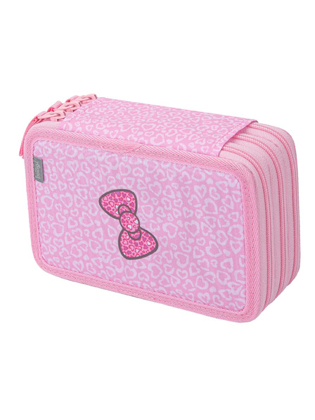 BAAGL  BAAGL Училищен пенал триетажен Hello Kitty Sweet Leopard GRS