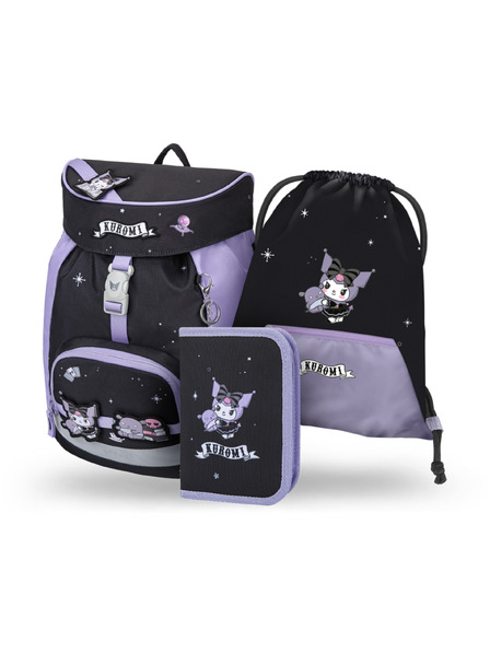 BAAGL  BAAGL SET 3 Airy Kuromi Fortune Dream: раница, пенал, торба GRS
